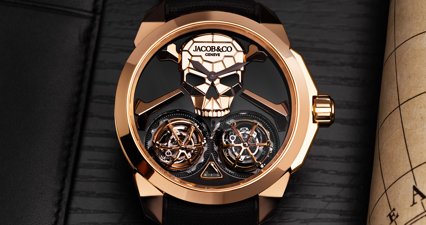 Jacob & Co. Presents A New Pièce Unique: Introducing The Skull Double Tourbillon