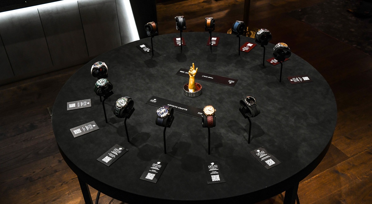 Watches at GPHG 2024 Nominees Exibition