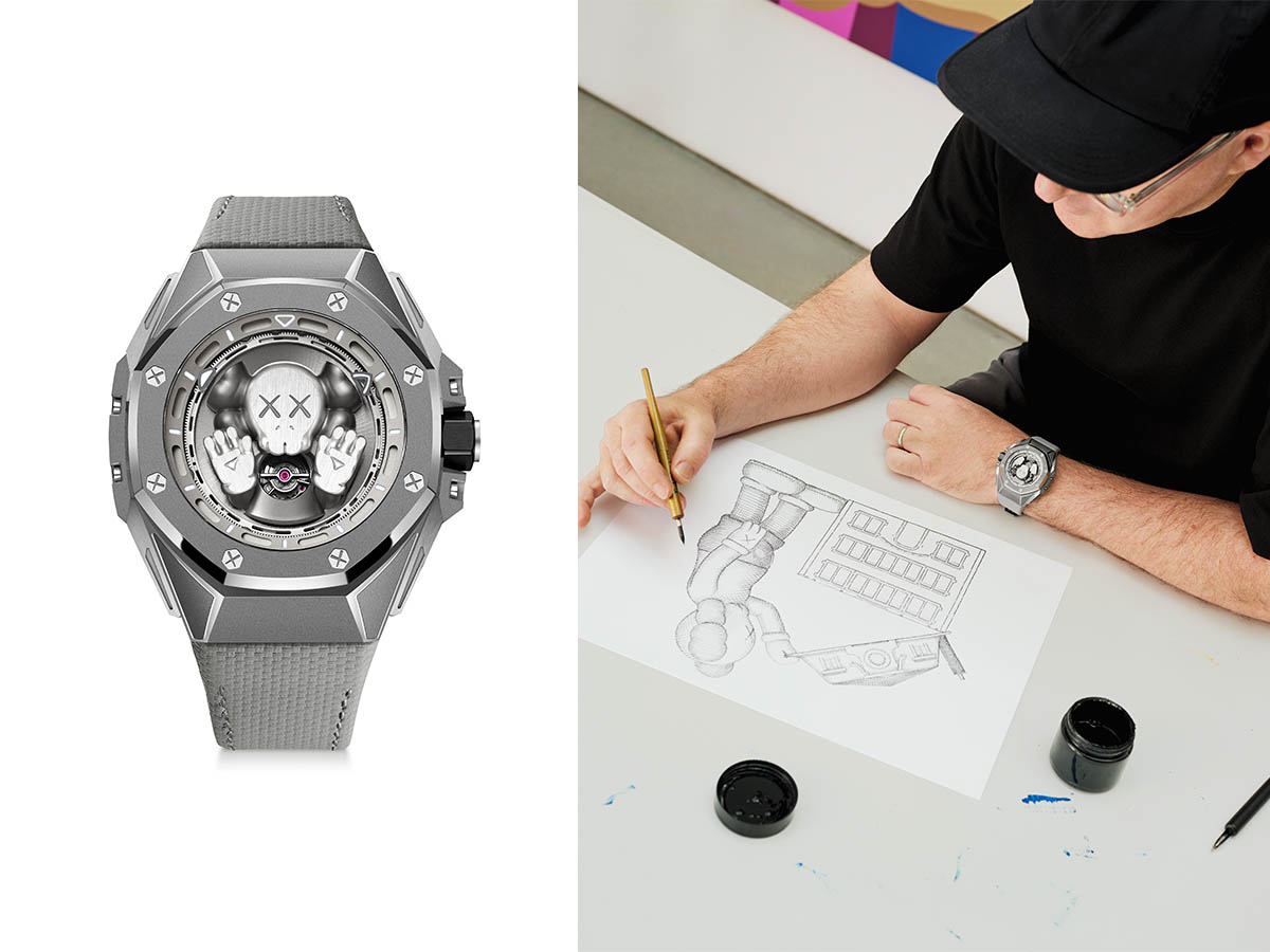 KAWS & Audemars Piguet Just Dropped The Royal Oak Concept Tourbillon "Companion"