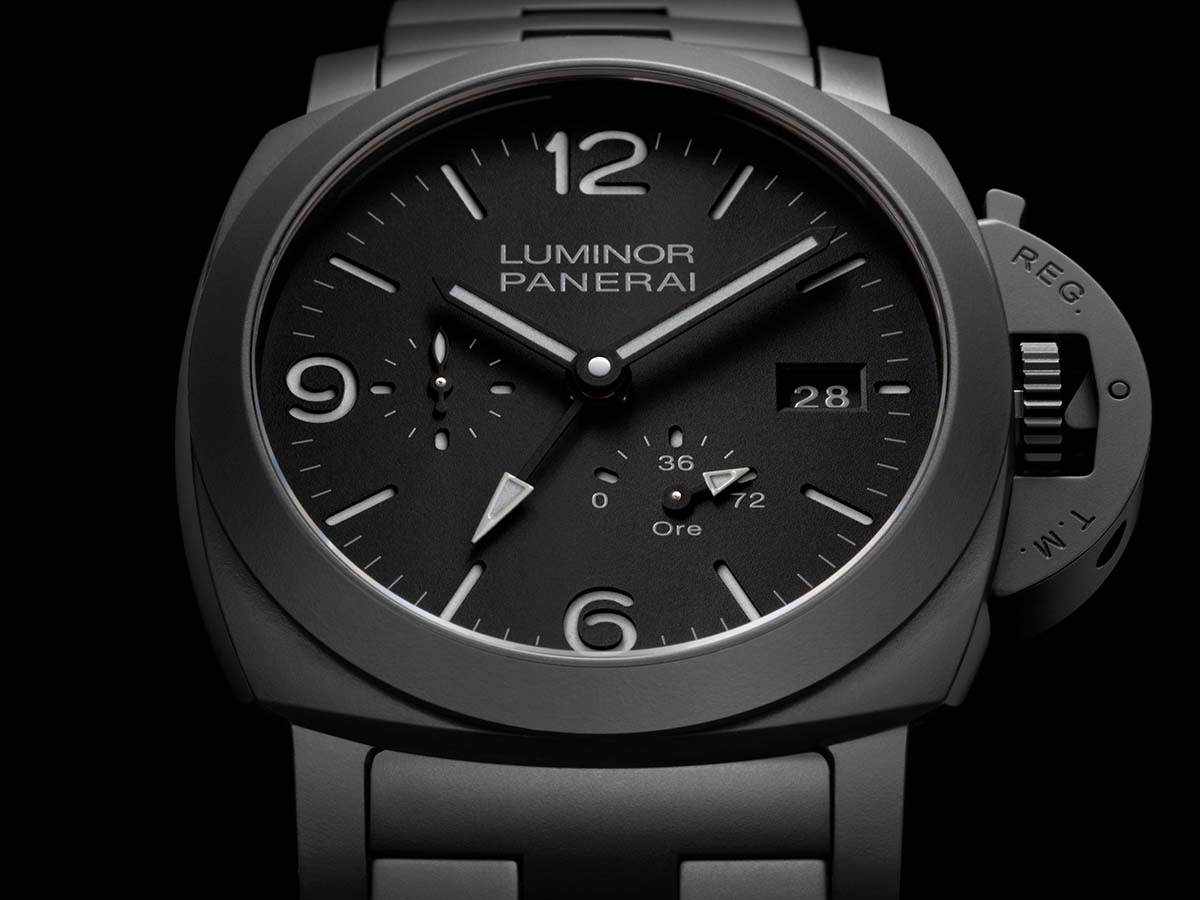 Panerai Unveils The Luminor GMT Power Reserve Ceramica During Miami Design Week