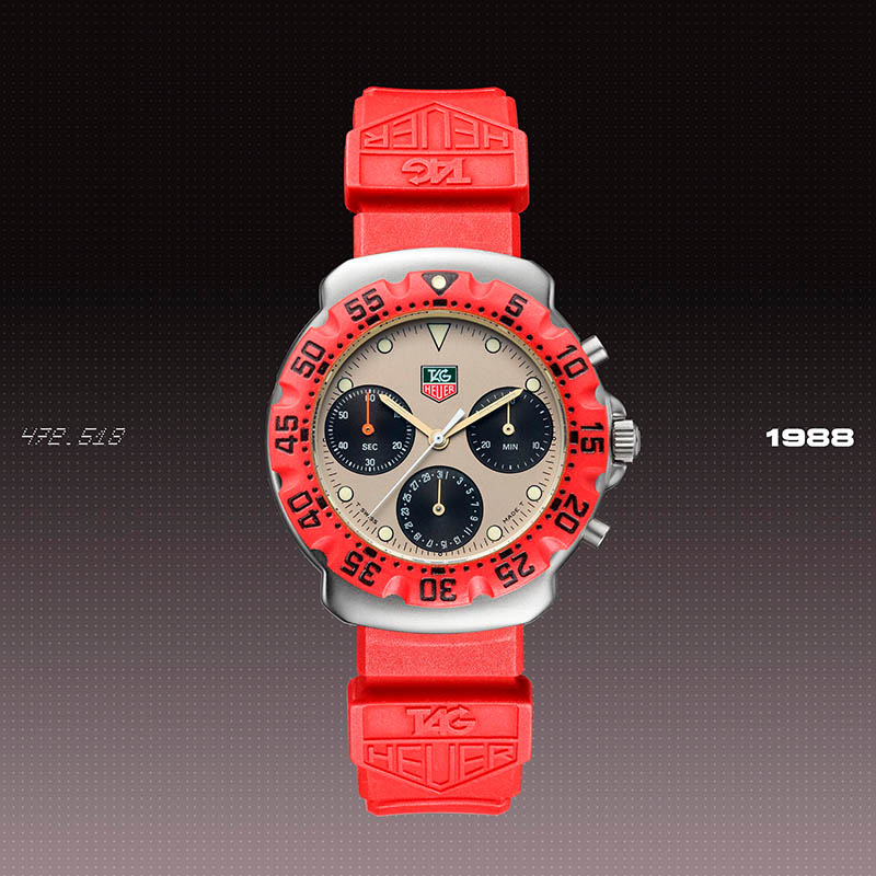 TAG Heuer Returns As Official Timekeeper For The 75th Anniversary Of Formula 1