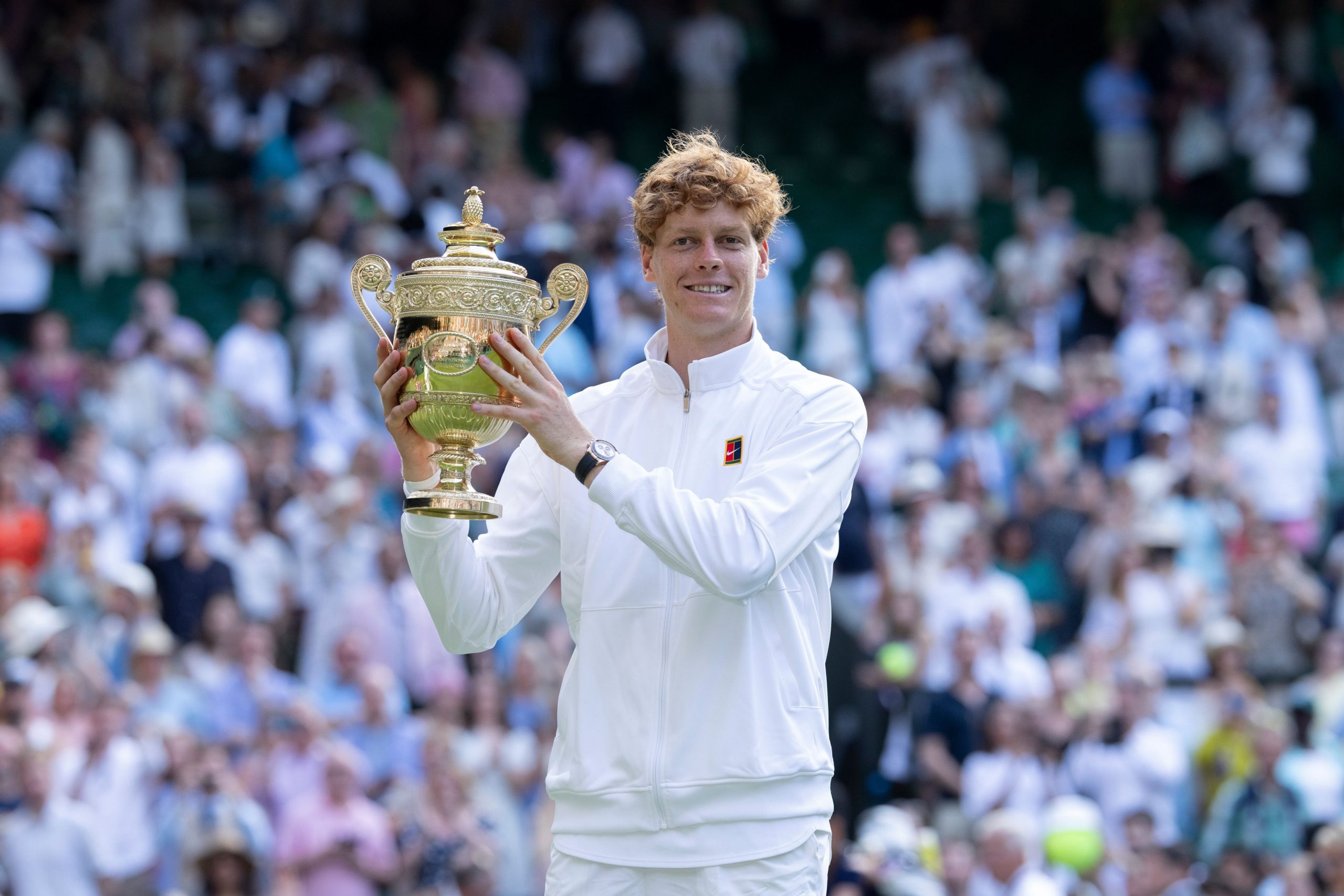 Jannik Sinner Claims First Wimbledon Title—Shining with the Rolex Daytona
