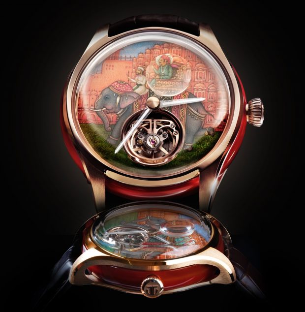 The Titan Nebula Jalsa: A Micro-Painted Flying Tourbillon Made in India