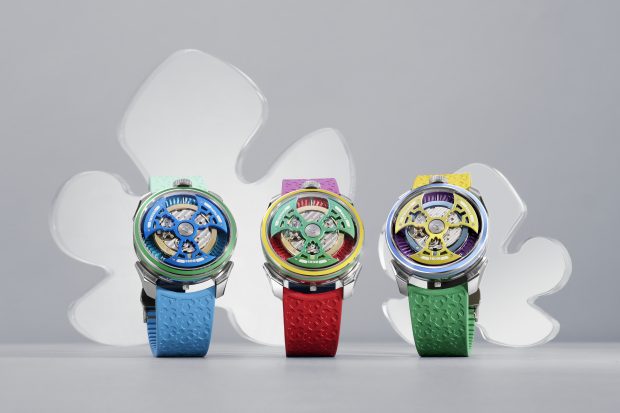 Chromatic Chaos: MB&F’s Mad New Trio by Yinka Ilori