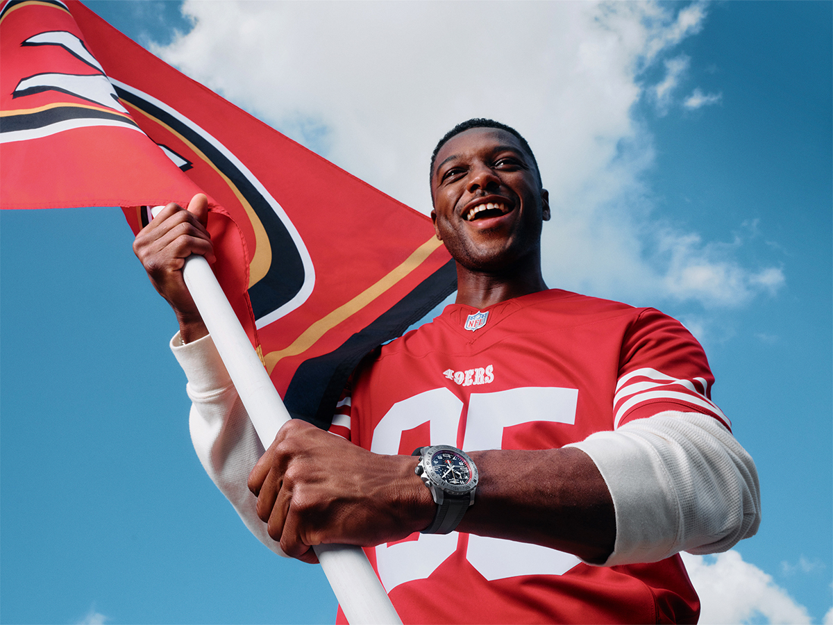 Breitling Becomes The NFL's First-Ever Official Timepiece Partner