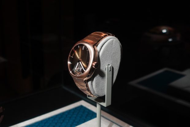 Photos from the H. Moser
Cie. Streamliner Tourbillon Pierre Gasly Launch at the Singapore Grand Prix