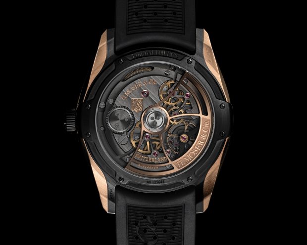 Introducing the H. Moser & Cie. Endeavour Perpetual Calendar Smoked Salmon and Pioneer Flying Hours