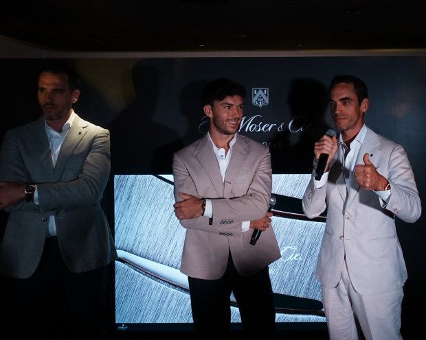 Photos from the H. Moser & Cie. Streamliner Tourbillon Pierre Gasly Launch at the Singapore Grand Prix