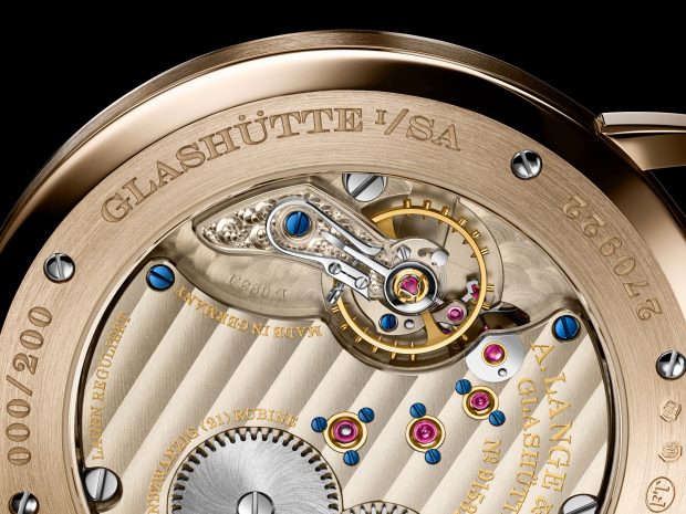 A. Lange
Söhne's Saxonia Thin Returns in Platinum and Honeygold®