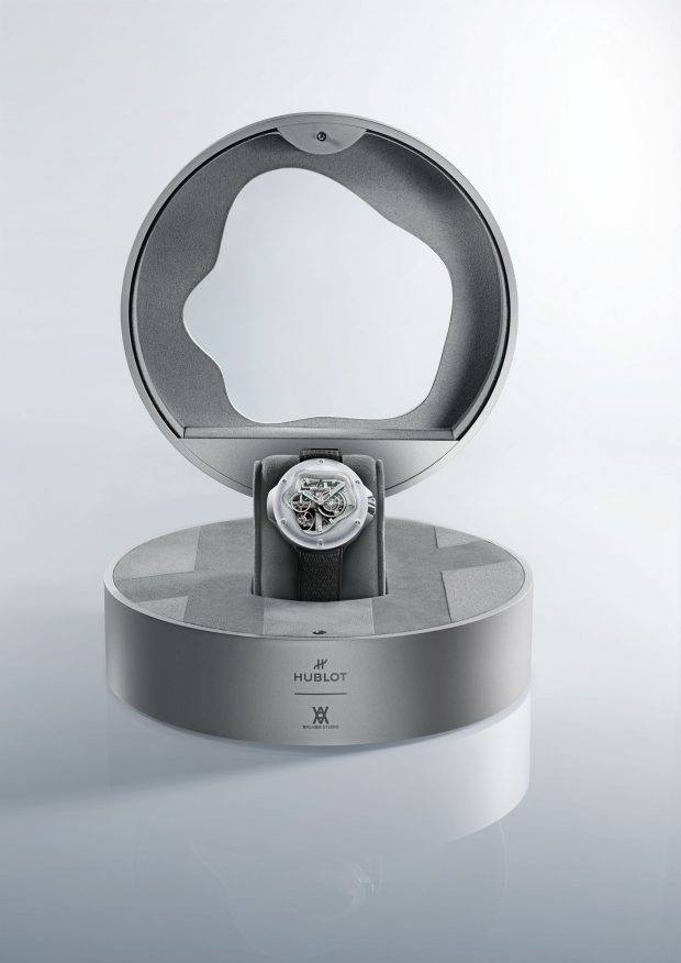 A Hublot Wristwatch Shaped by Water