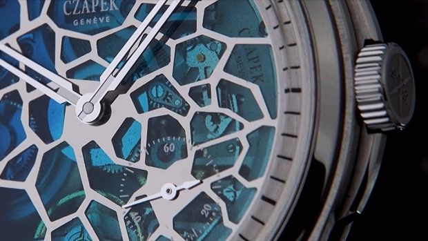 A 6th-Century Byzantine Enameling Technique Adorns the New Czapek Antarctique Plique-à-Jour Polar Blue