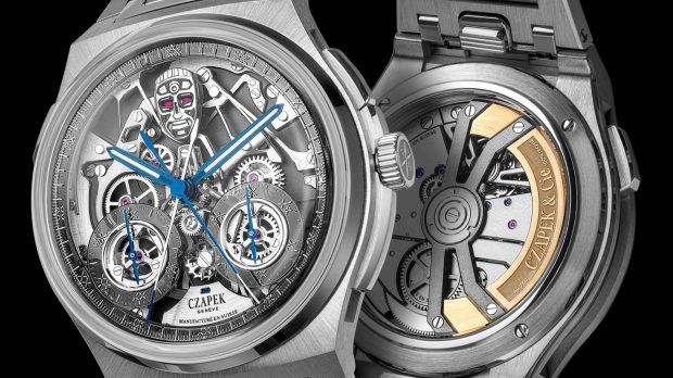 A 6th-Century Byzantine Enameling Technique Adorns the New Czapek Antarctique Plique-à-Jour Polar Blue