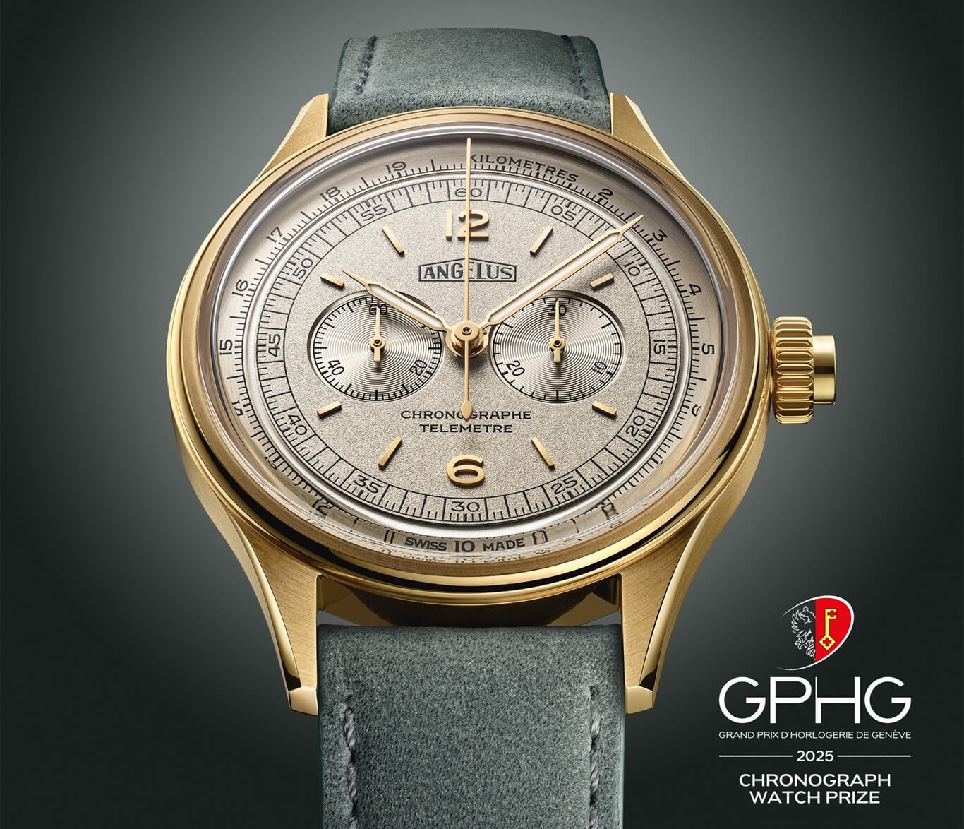 Angelus Captures GPHG 2025 Chronograph Award with the Chronographe Télémètre