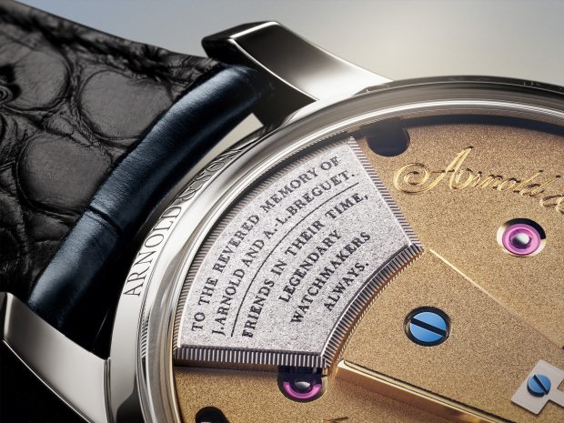 Two Arnold
Son Icons Return in Gemstone and Hand-Engraved Yellow Gold