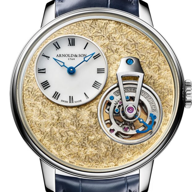 Two Arnold
Son Icons Return in Gemstone and Hand-Engraved Yellow Gold