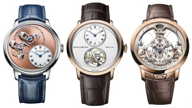 Two Arnold
Son Icons Return in Gemstone and Hand-Engraved Yellow Gold