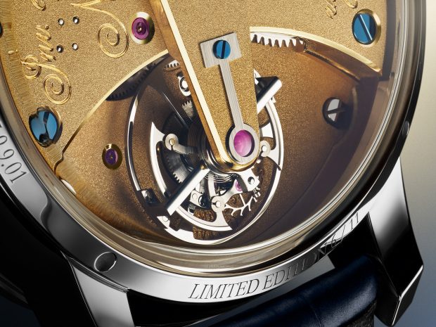 Two Arnold
Son Icons Return in Gemstone and Hand-Engraved Yellow Gold