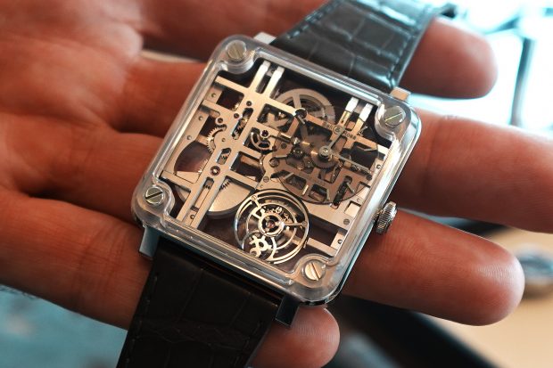 Bell & Ross MD Fabien de Nonancourt Introduces the BR-X3 Micro Rotor