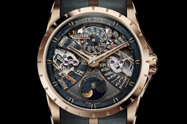 The New Roger Dubuis Excalibur Biretrograde Perpetual Calendar and Excalibur Biretrograde Calendar Steel