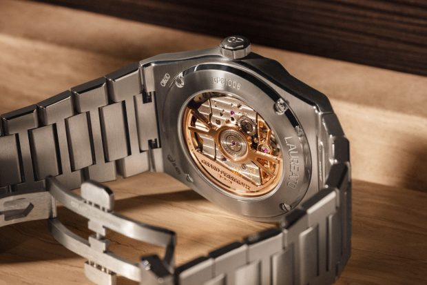 Girard Perregaux Laureato’s Golden Jubilee Celebrations Continue With a New Enamel Dial and Steel Cases