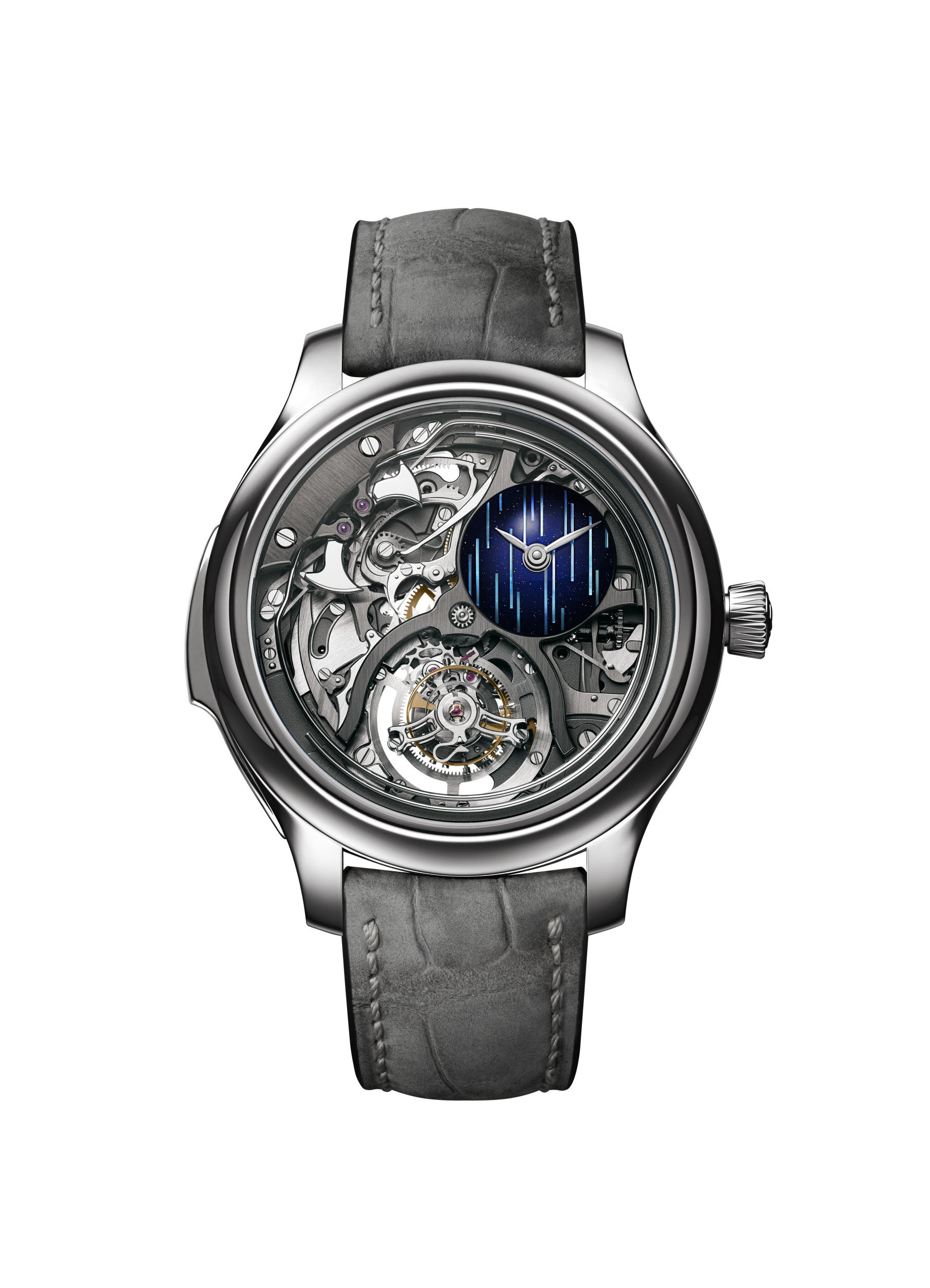 H. Moser's New "Cosmic Rain" Is a Minute Repeater You Can Watch Chime