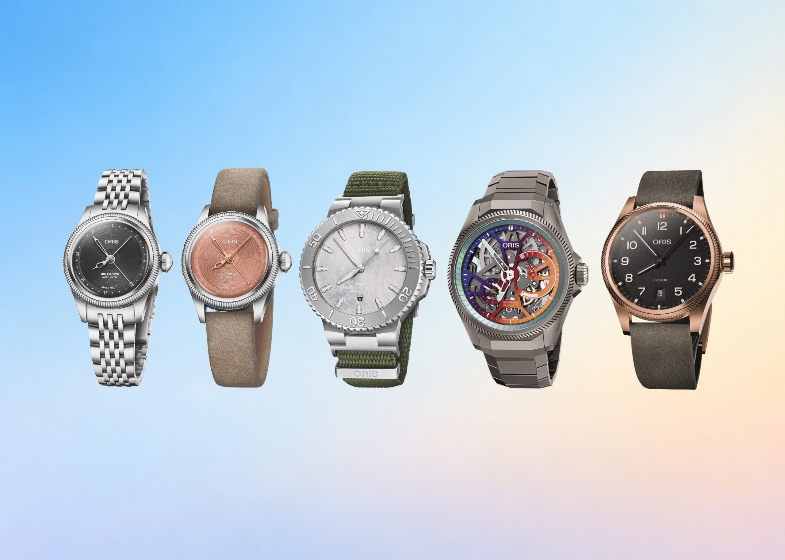 All the New Watches Oris Presented at Geneva Watch Days 2026