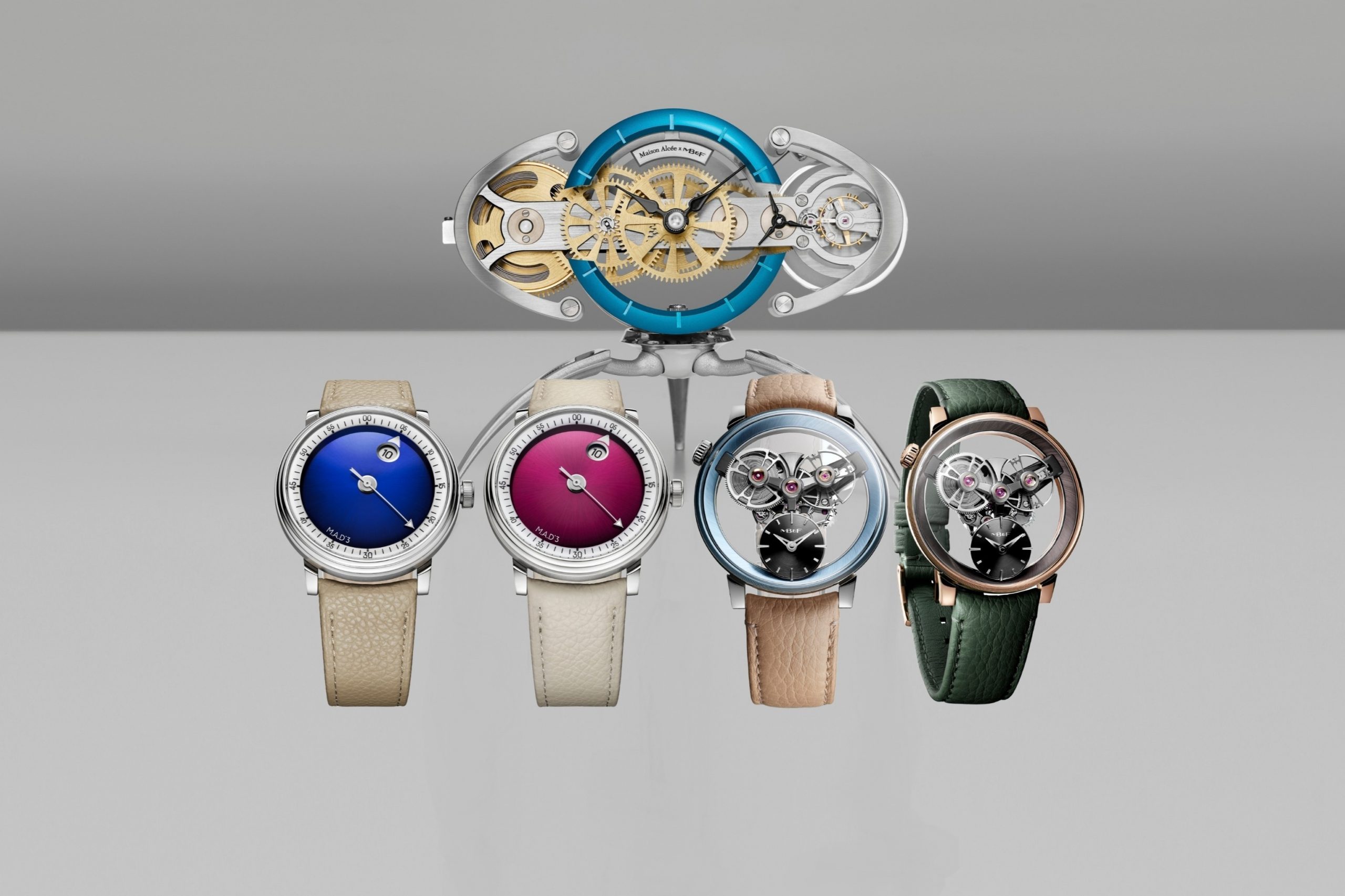 The MB&F Nostromo, M.A.D.3 Vincent Calabrese & SP One Pavée